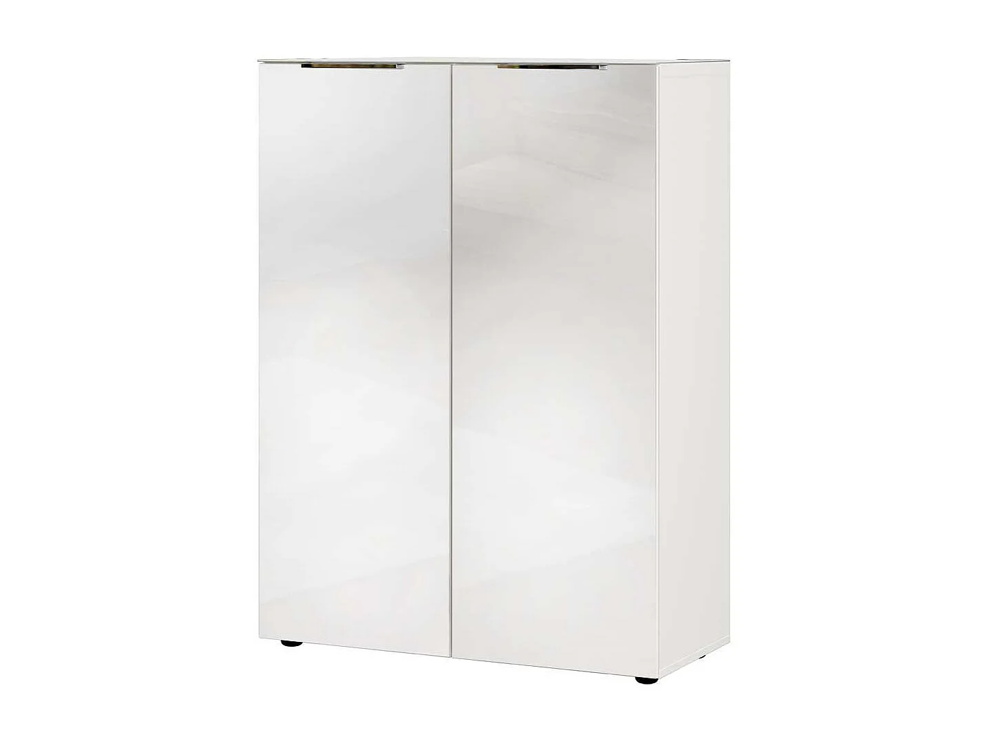 Schuh Schrank mit Drehtüren stoßfesten ABS Kanten