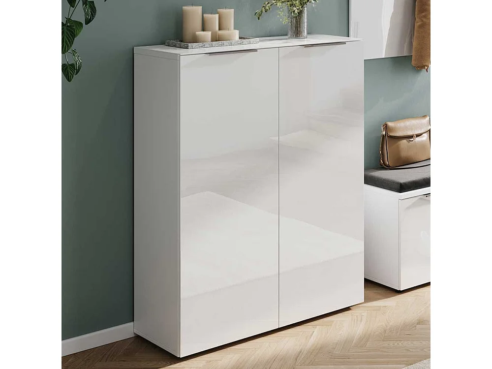 Schuh Schrank mit Drehtüren stoßfesten ABS Kanten