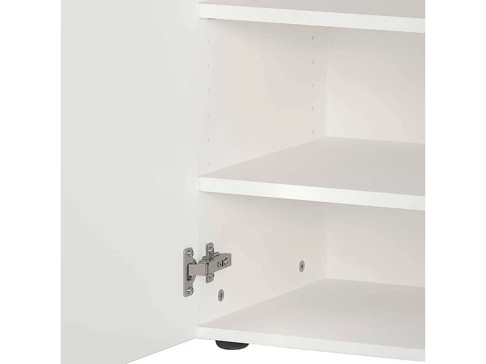 Schuh Schrank mit Drehtüren stoßfesten ABS Kanten