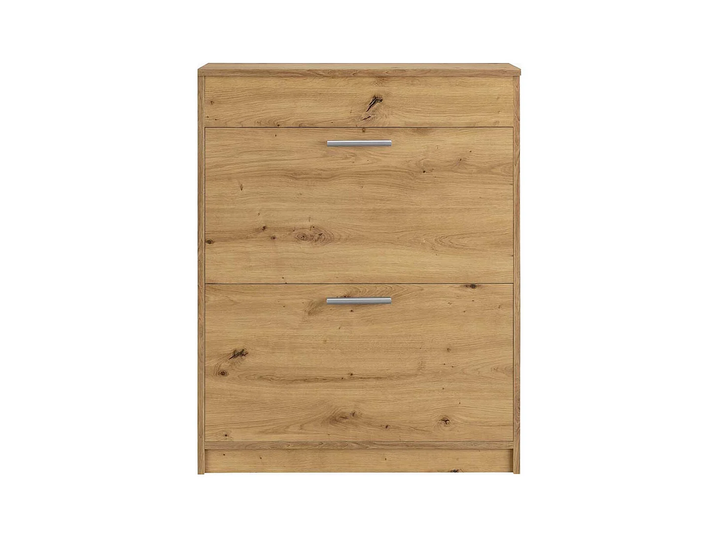 Schuh Klappschrank in Wildeichefarben zwei Schuhwalzen