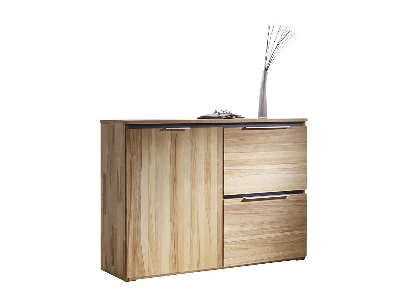 Kernbuche Schuhschrank massiv geölt 120 cm breit