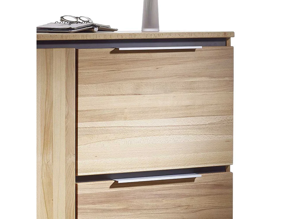 Kernbuche Schuhschrank massiv geölt 120 cm breit