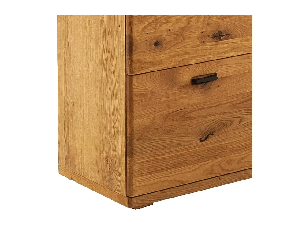 Schuh Schrank Kommode mit LED Beleuchtung und Metallgriffen