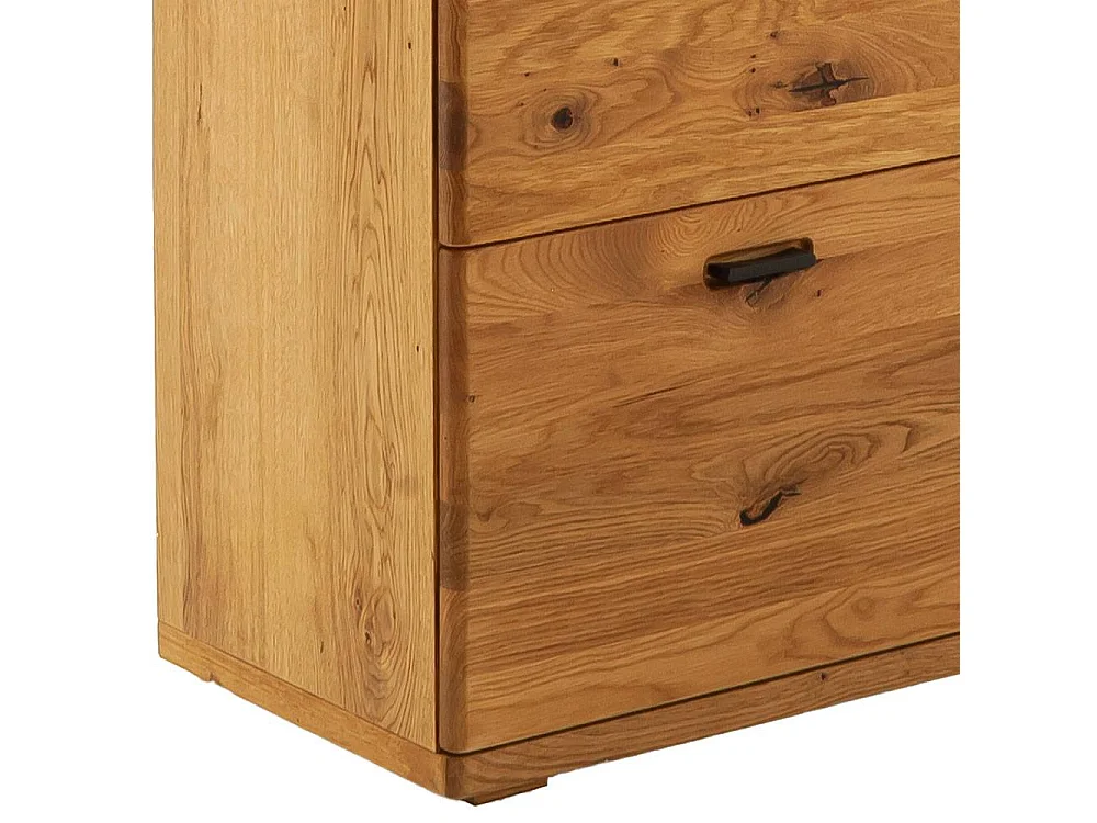 Schuh Schrank Kommode mit LED Beleuchtung und Metallgriffen