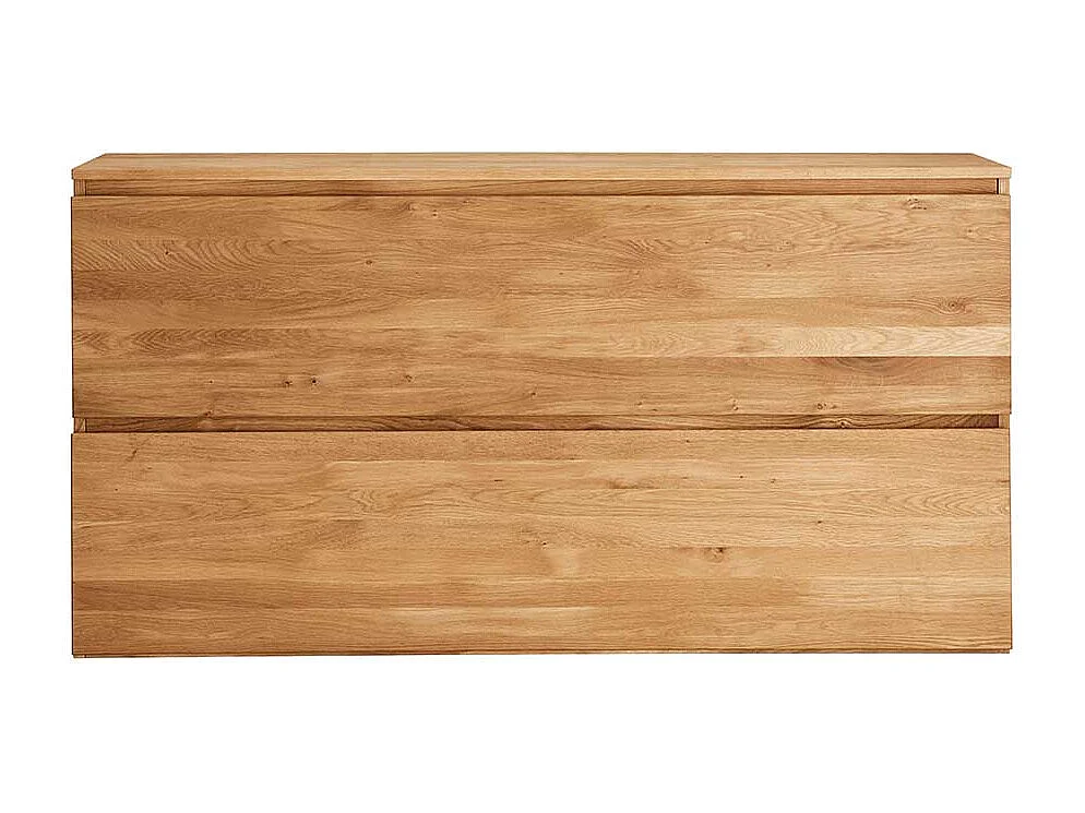 Hänge Schuhschrank aus Asteiche Massivholz 2 Klappen