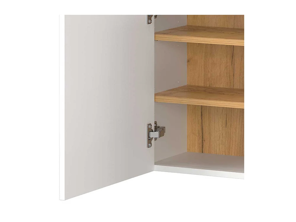 Schrank Hängeschrank 138 cm breit für die Wandmontage