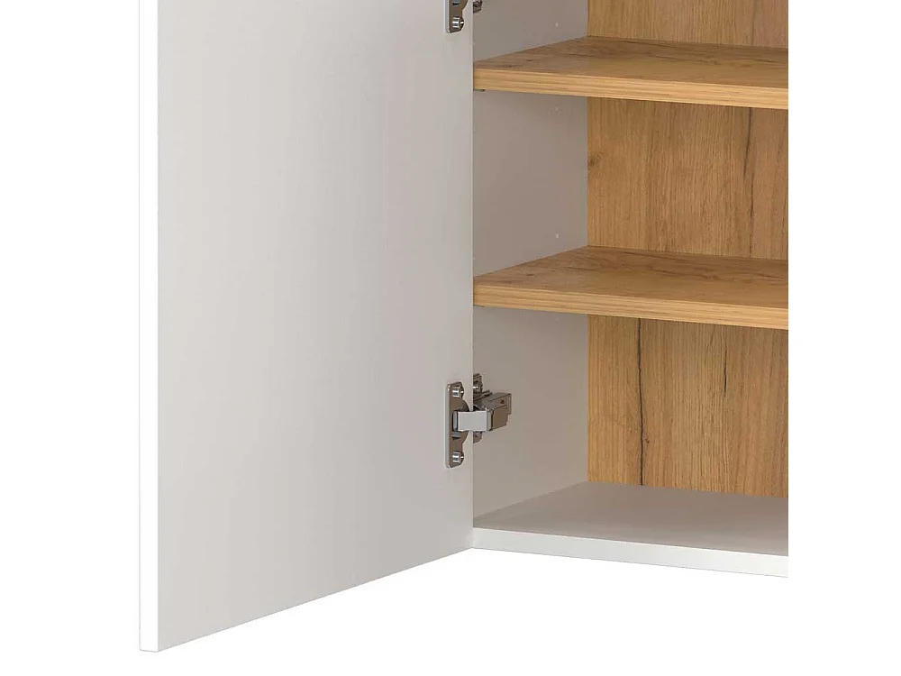 Schrank Hängeschrank 138 cm breit für die Wandmontage