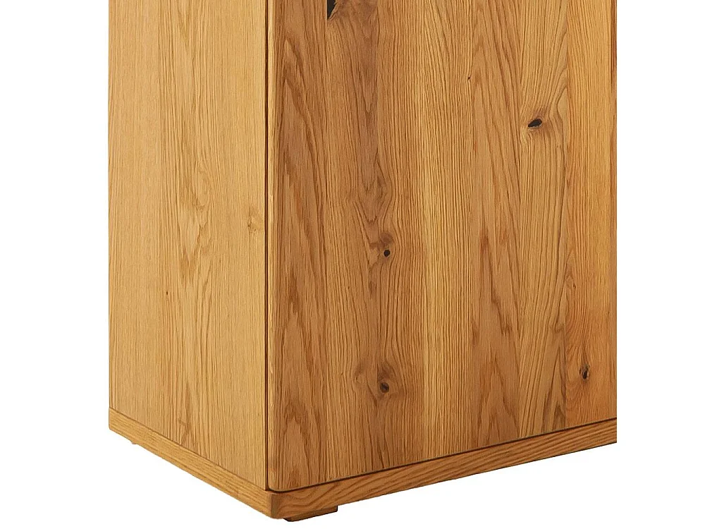 Schuhschrank Schuh Schrank mit LED Beleuchtung und Massivholz Türen