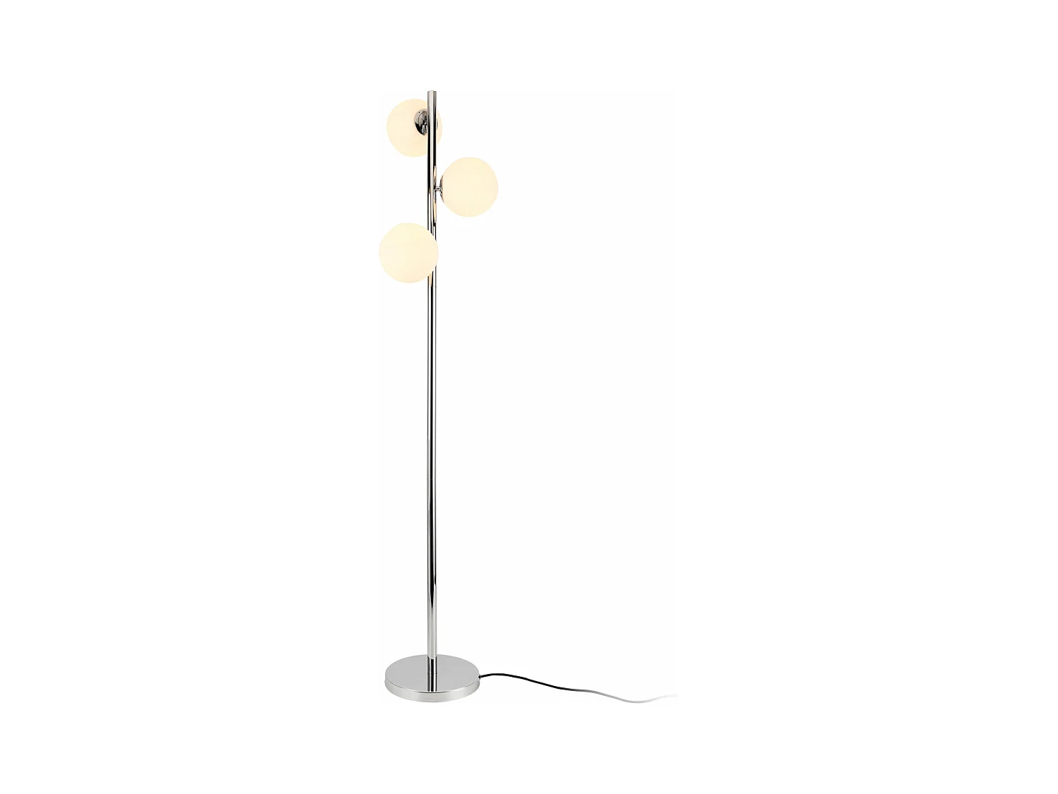 Lampadaire Lampe à Pied métal blanche 25 x 25 x 154 cm 03_0002438
