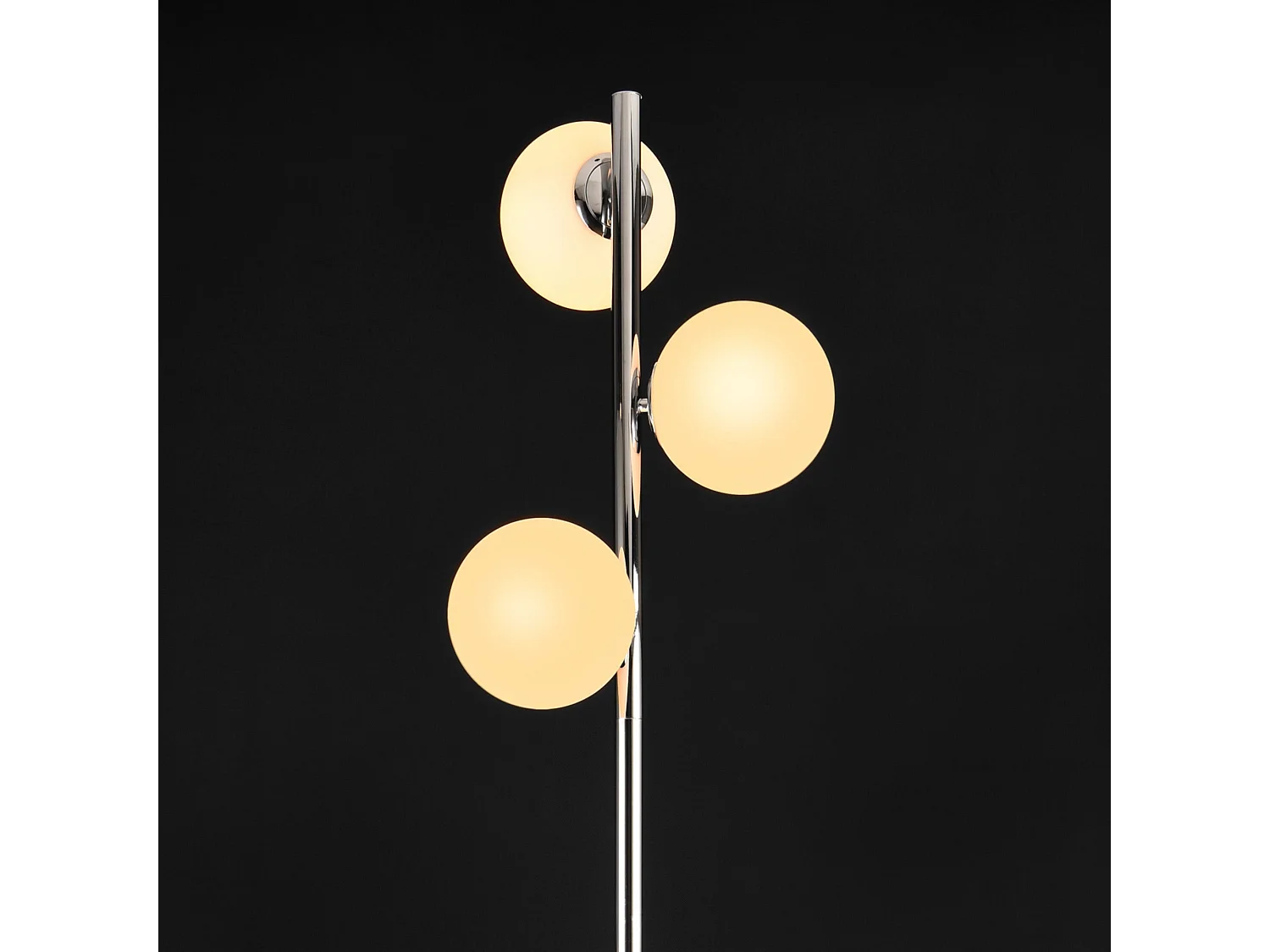 Lampadaire Lampe à Pied métal blanche 25 x 25 x 154 cm 03_0002438