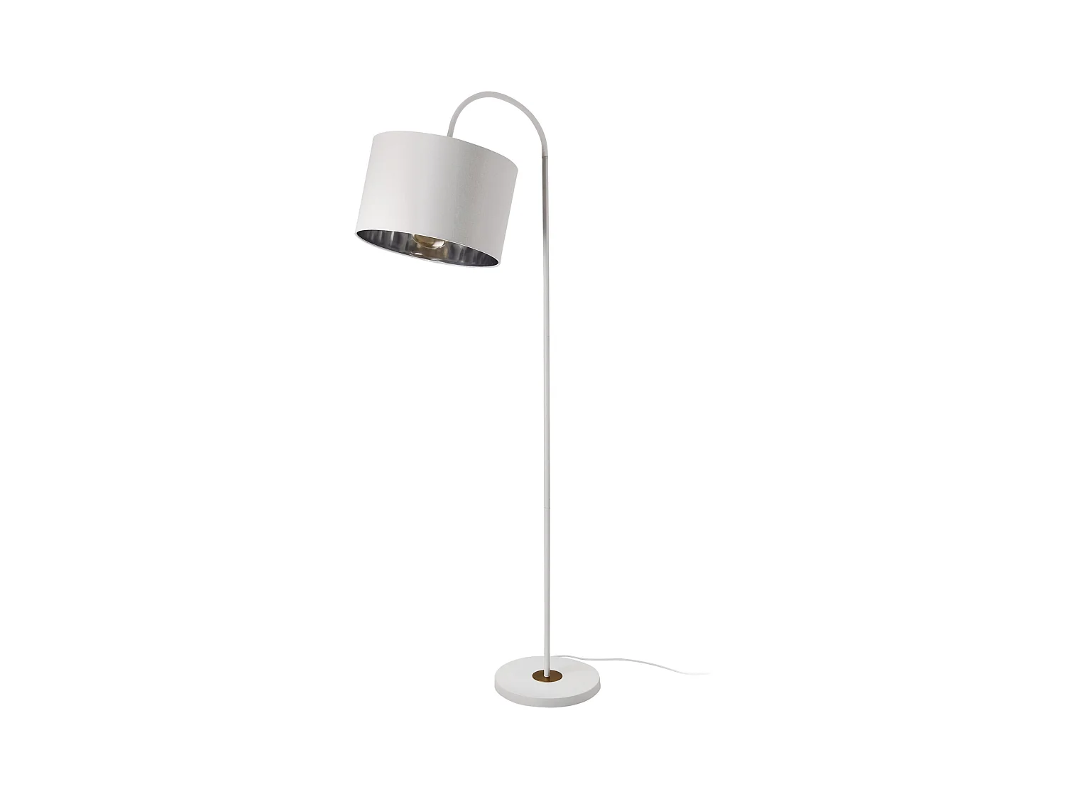 Lampadaire moderne lampe sur métal blanche 35 x 35 x 173 cm 03_0005251