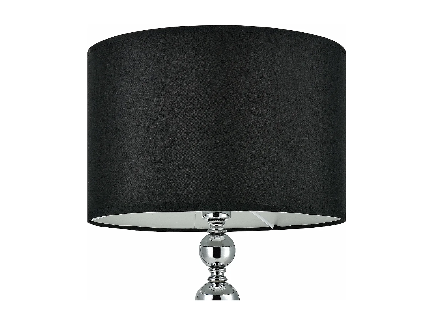 Lampe de table chevet tissu noire 29 x 29 x 51 cm 03_0002499