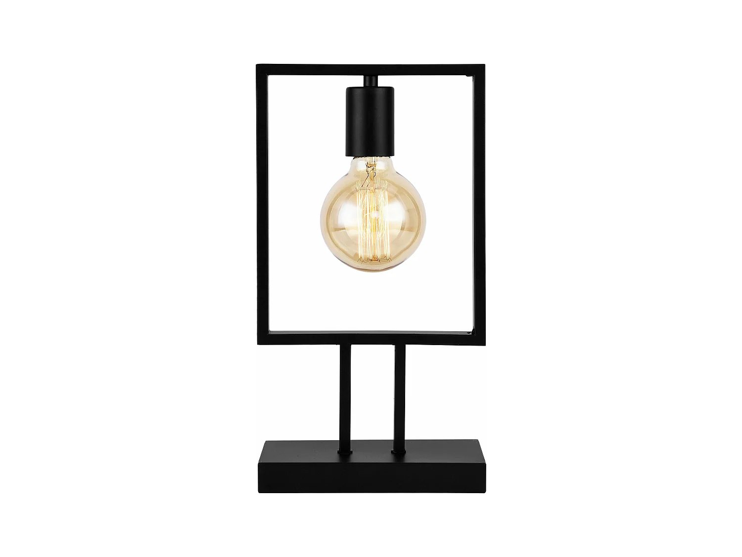 Lampe de table 37,5 métal argentée 20 x 10 x 37.5 cm 03_0002489