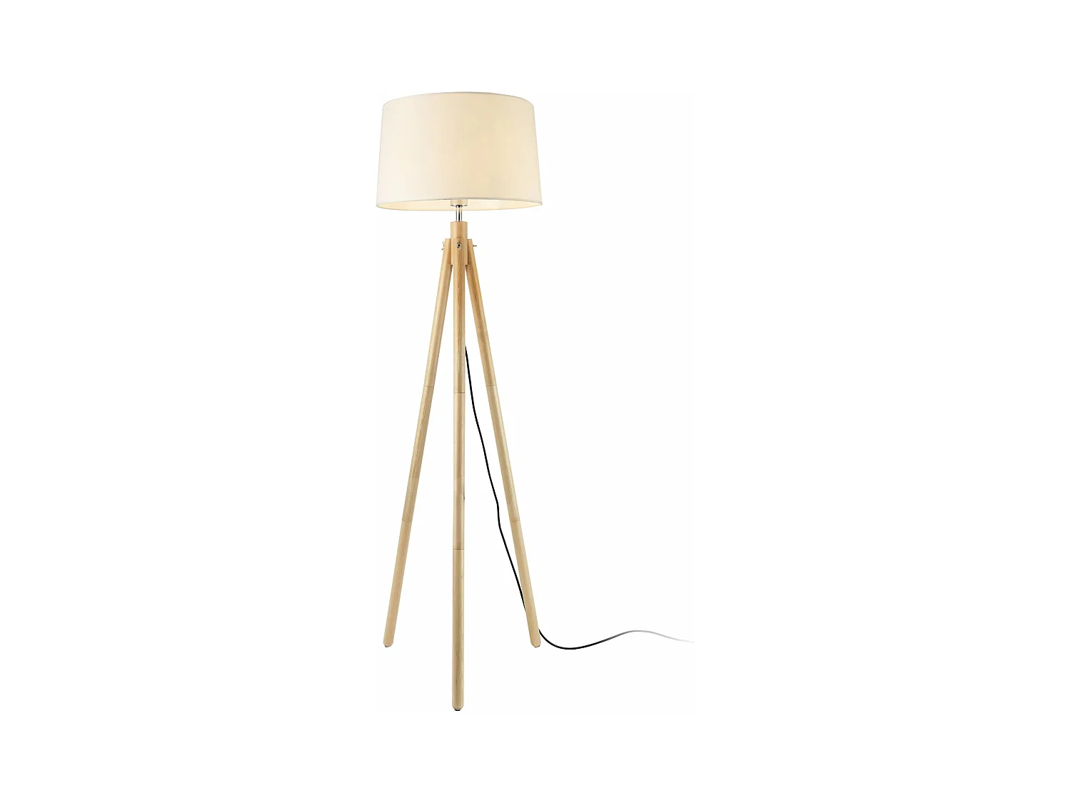 Lampadaire lampe à pied métal blanche 43 x 38 x 153 cm 03_0002432