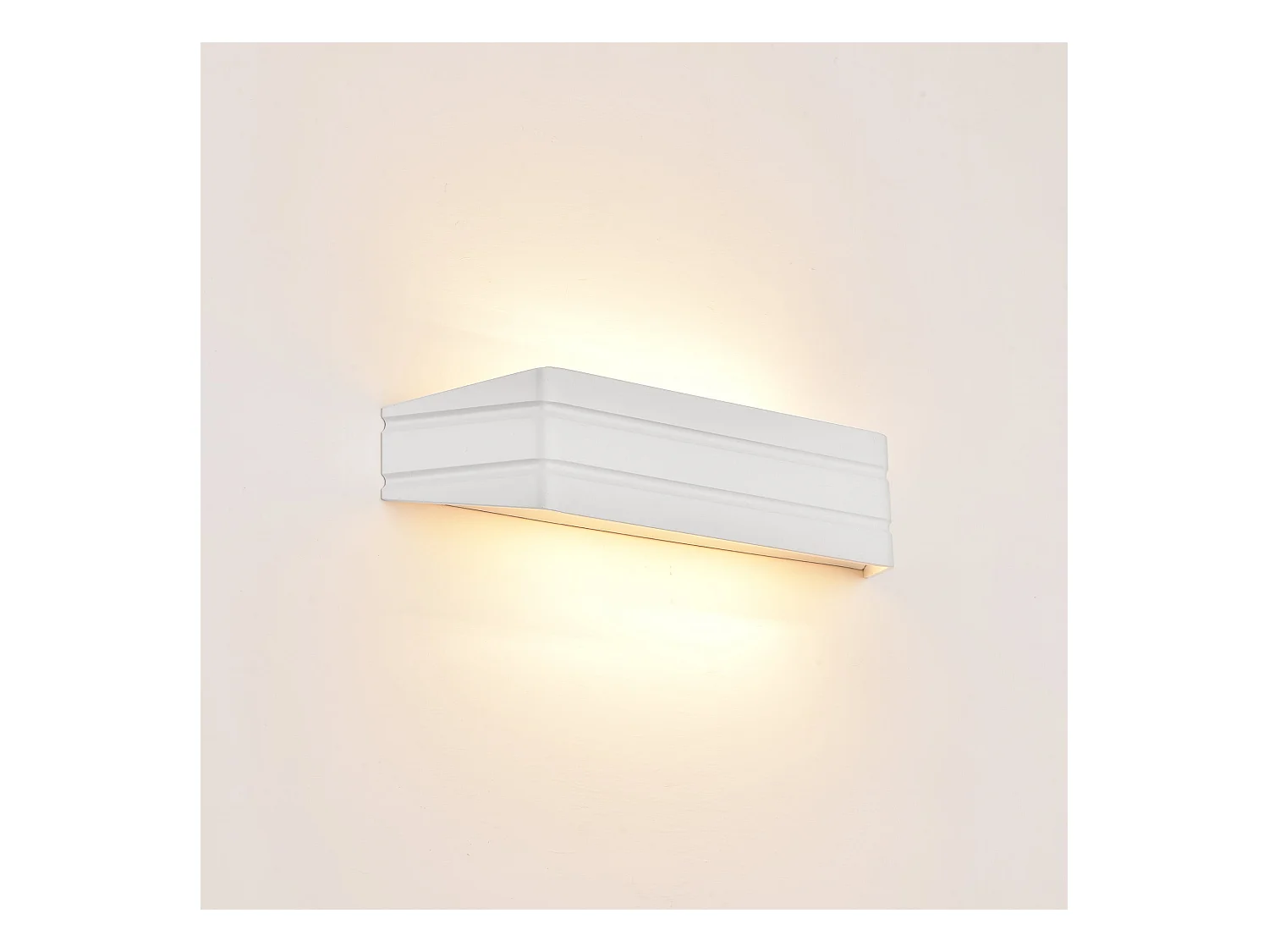 Lampe murale design G9 blanche 35 x 8 x 8 cm 03_0002524