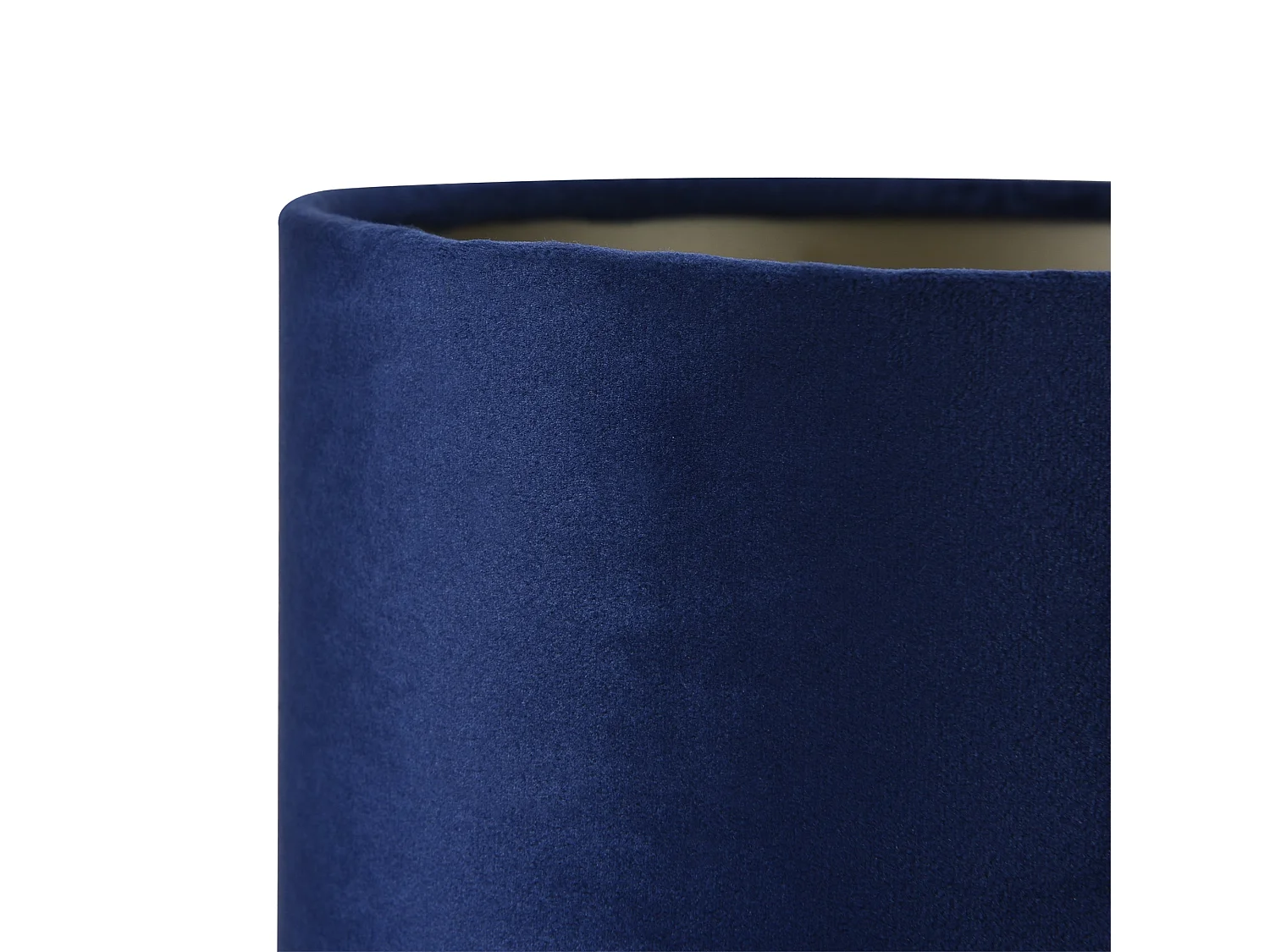 Lámpara de mesa lámpara de escritorio metal franela negro cobre y azul E14 39 cm 03_0002511