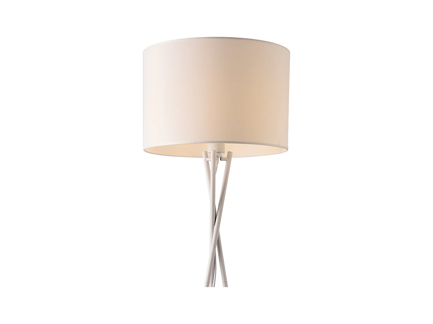 Lampadaire trépied moderne lampe métal blanche 38 x 38 x 154 cm 03_0005254
