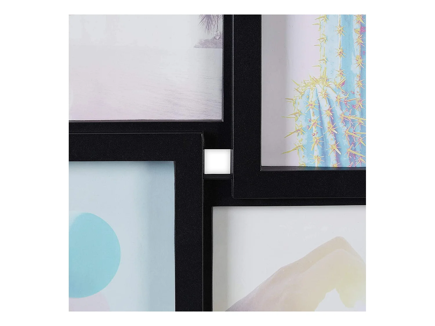 Cadre photos pêle mêle noire 54 x 2.5 x 54 cm 13_0000600_2