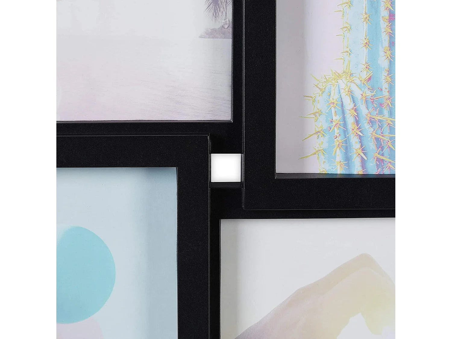 Cadre photos pêle mêle noire 54 x 2.5 x 54 cm 13_0000600_2