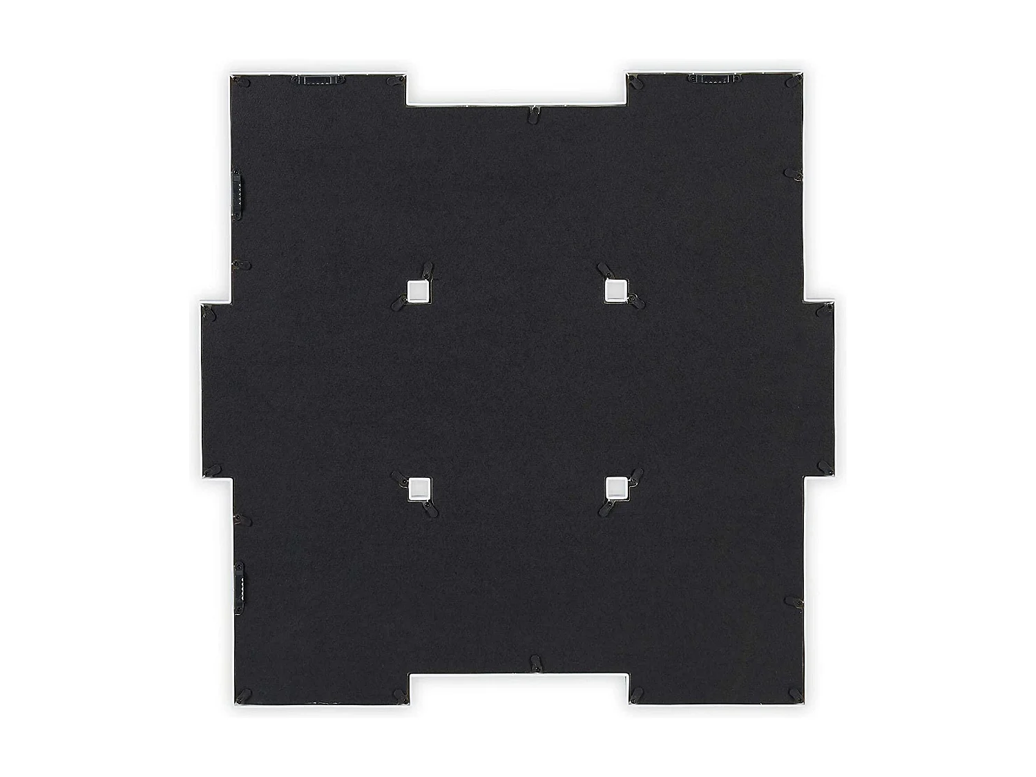 Cadre photos pêle mêle blanche 54 x 2.5 x 54 cm 13_0000600