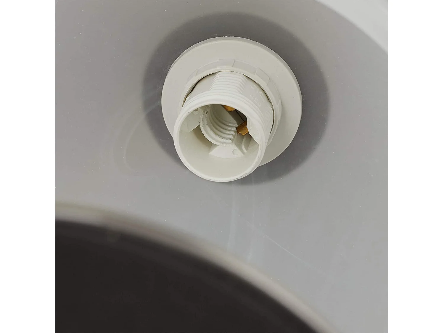 Lampe de table vintage verre opale laiton 40 watts 13_0001463