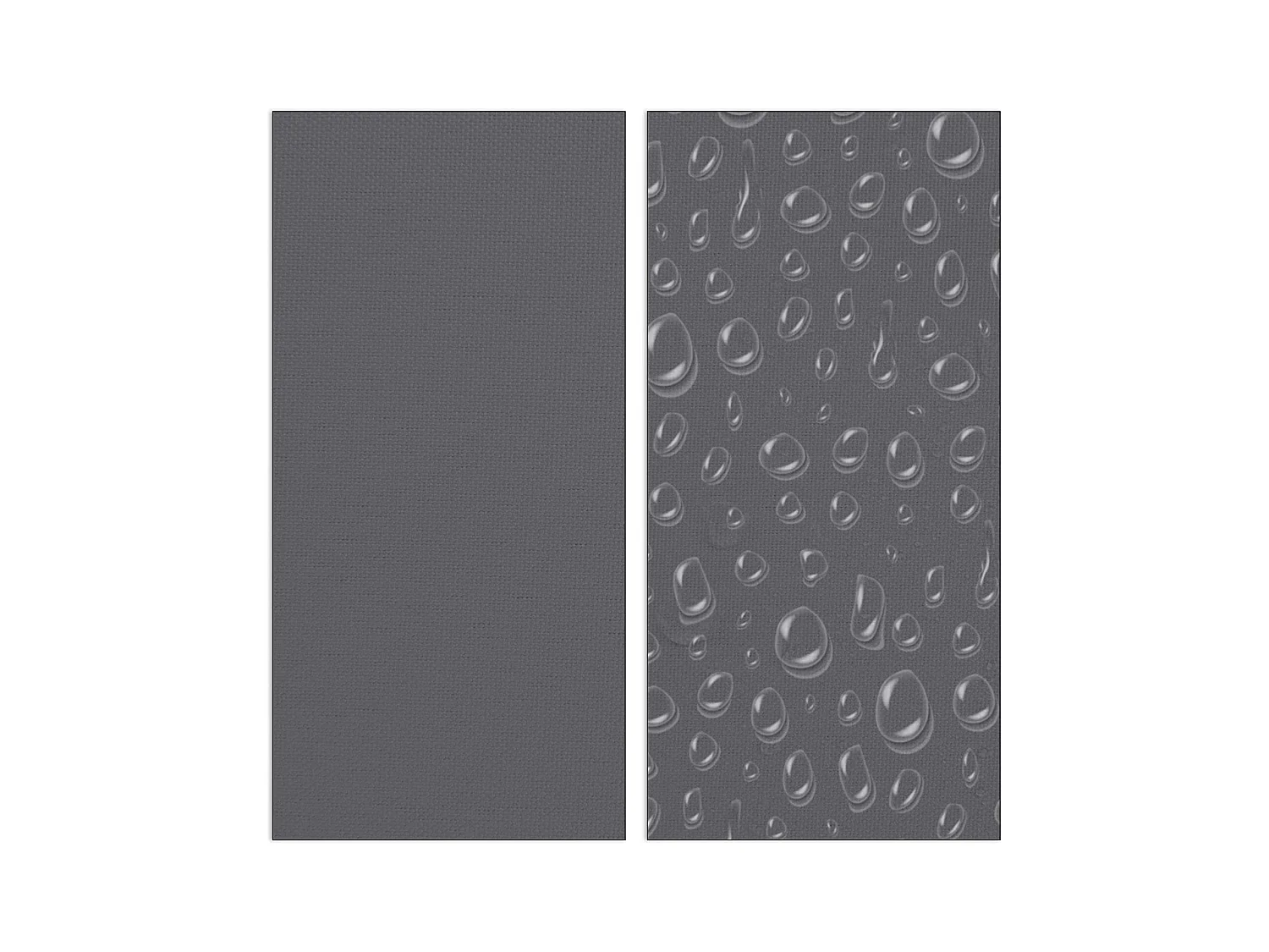 Voile d'ombrage triangle 6 grise 600 x 600 x 600 cm 13_0002940_4