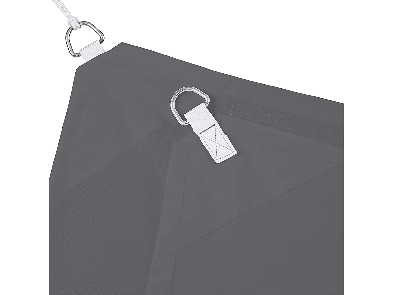 Voile d'ombrage rectangle 2 grise 200 x 200 x 300 cm 13_0002933