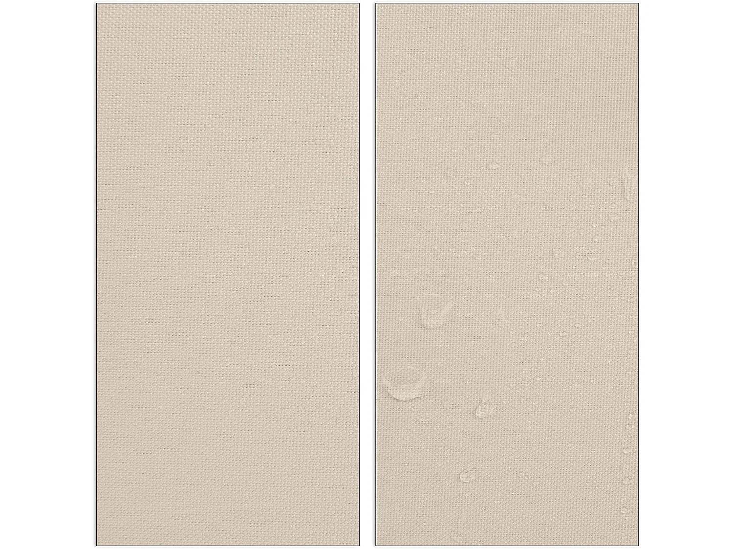 Voile d’ombrage carré 2 beige 200 x 200 x 200 cm 13_0002942