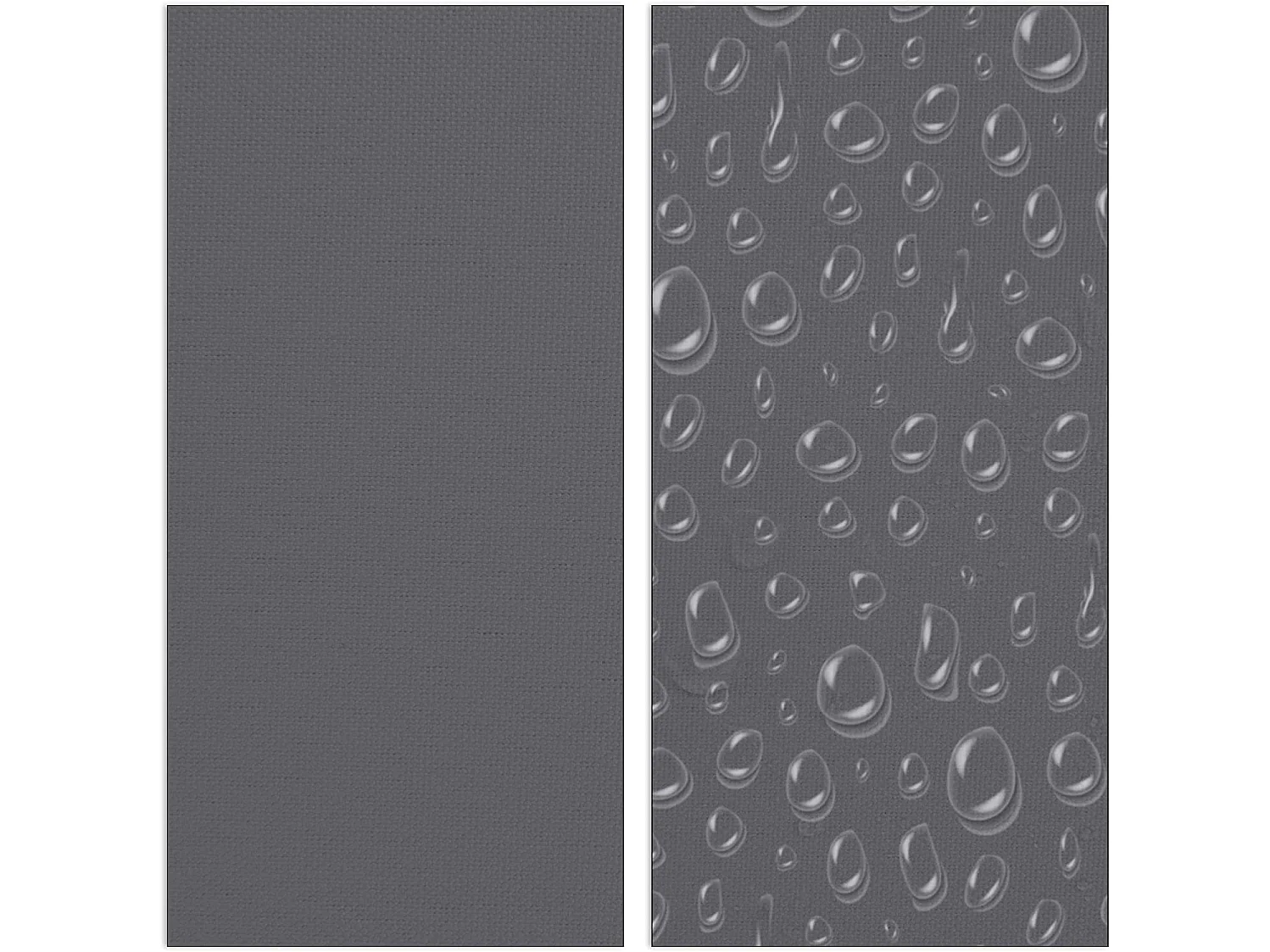 Voile d'ombrage carré 2 grise 200 x 200 x 200 cm 13_0002929
