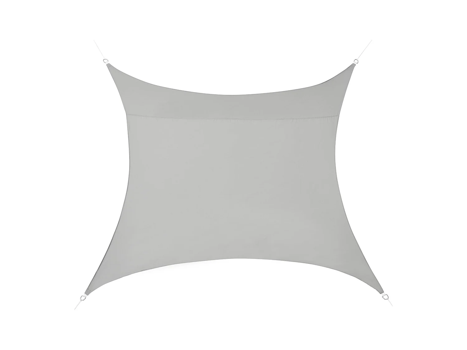 Voile d'ombrage toile de grise 400 x 400 x 400 cm 03_0004585