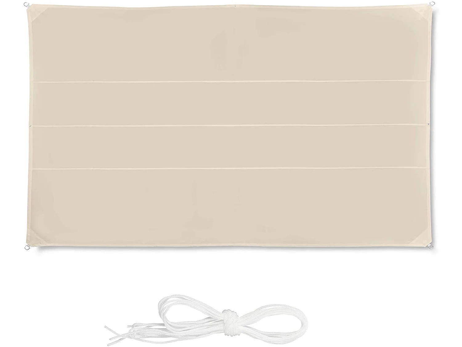 Voile d'ombrage rectangle 4 beige 600 x 600 x 400 cm 13_0002930_4