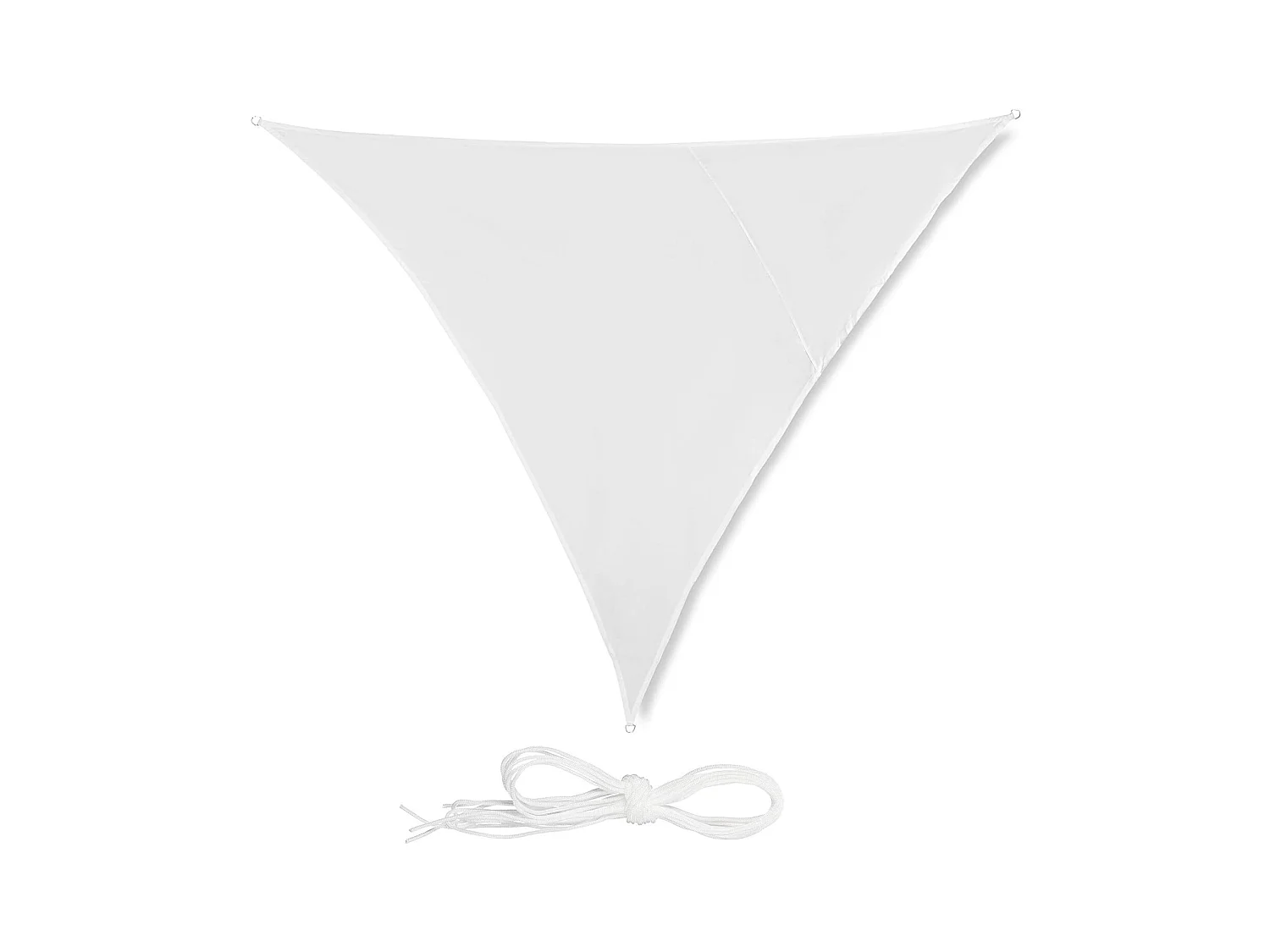 Voile d'ombrage triangle 3 blanche 300 x 300 x 300 cm 13_0002938