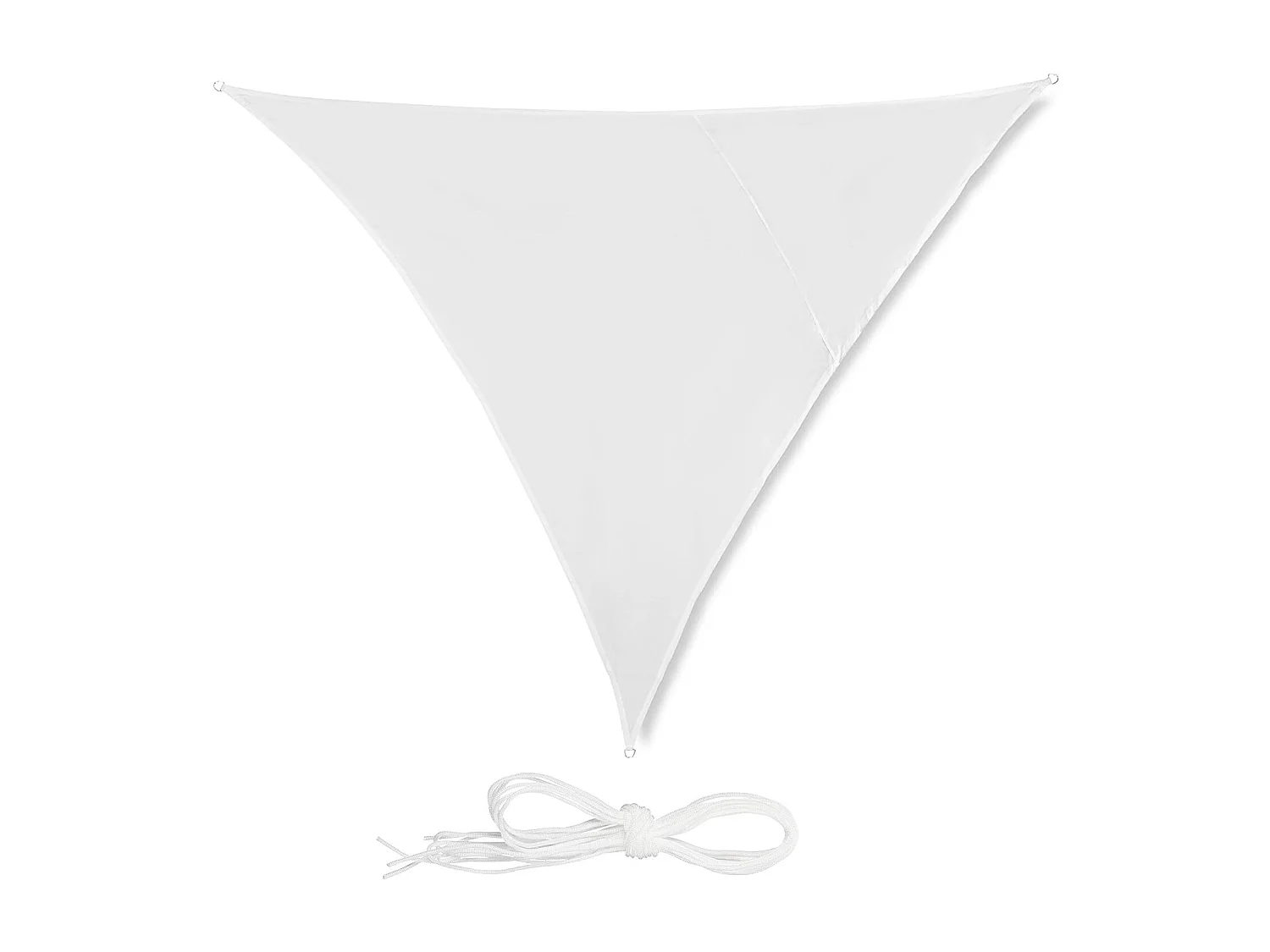 Voile d'ombrage triangle 3 blanche 300 x 300 x 300 cm 13_0002938