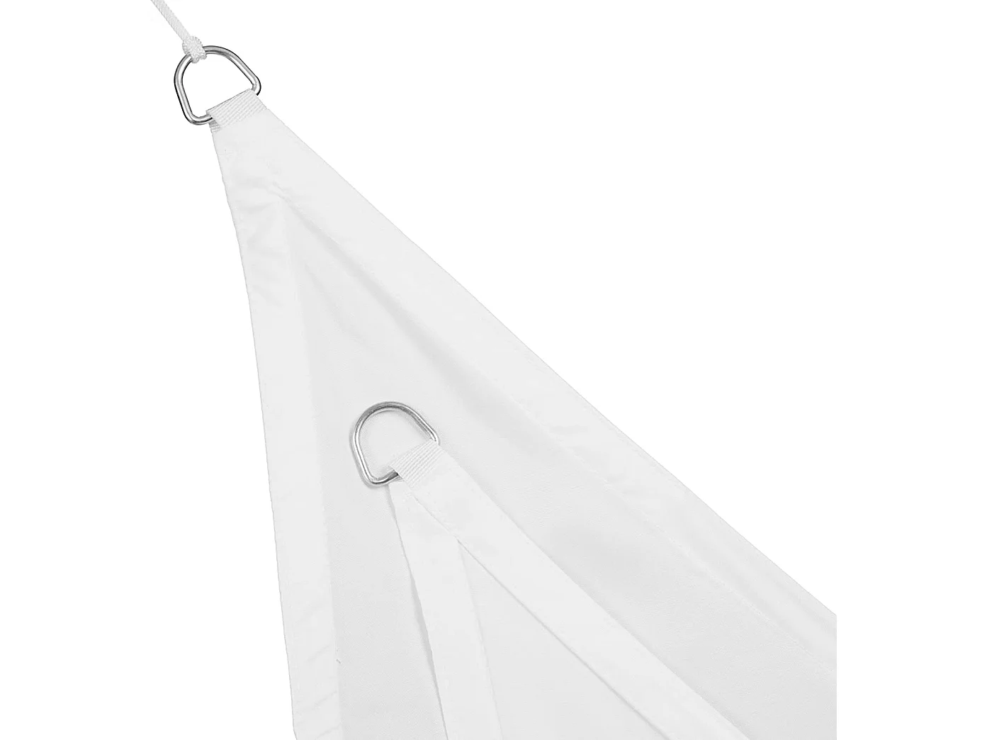 Voile d'ombrage triangle 3 blanche 300 x 300 x 300 cm 13_0002938