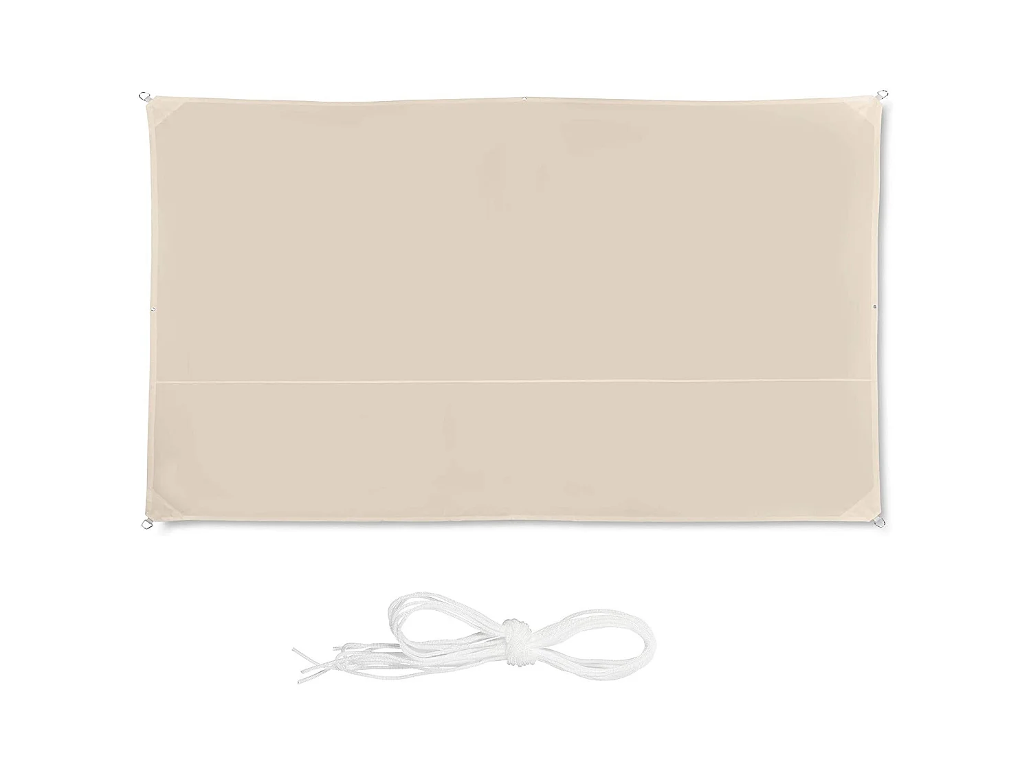 Voile d'ombrage rectangle 2 beige 200 x 200 x 400 cm 13_0002930_2