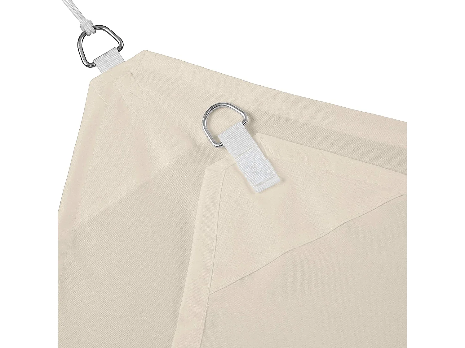 Voile d'ombrage rectangle 2 beige 200 x 200 x 400 cm 13_0002930_2