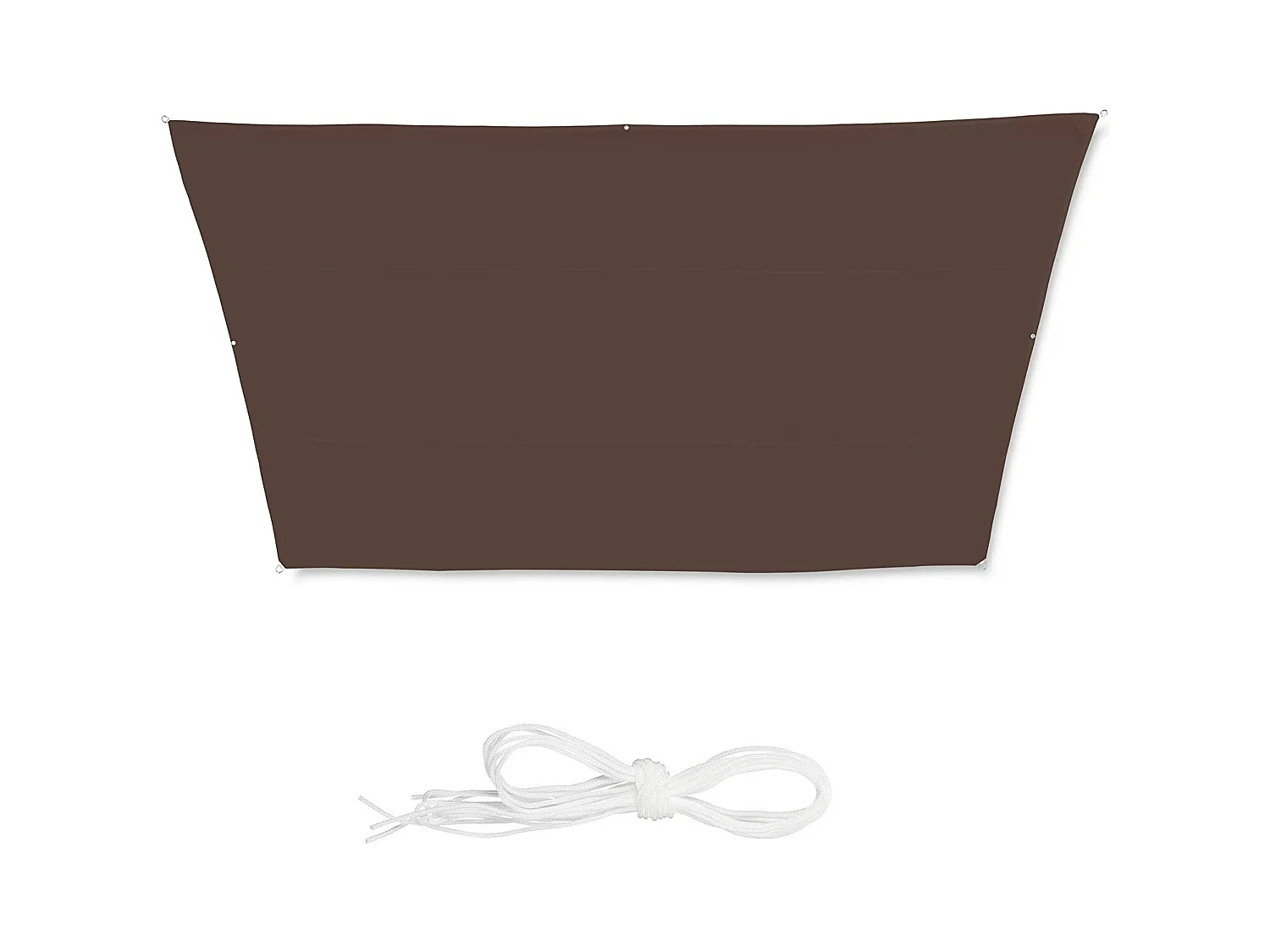 Voile d'ombrage trapèze 3 marron 550 x 300 x 400 cm 13_0002936_2