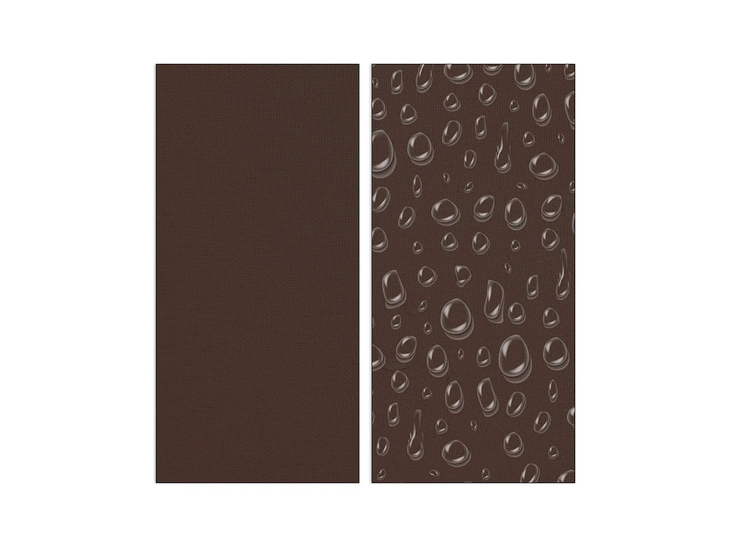 Voile d'ombrage trapèze 3 marron 550 x 300 x 400 cm 13_0002936_2