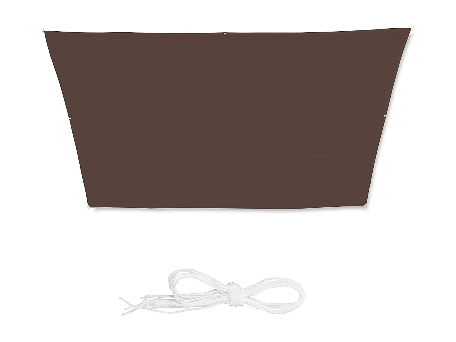 Voile d'ombrage trapèze 3 marron 550 x 300 x 400 cm 13_0002936_2