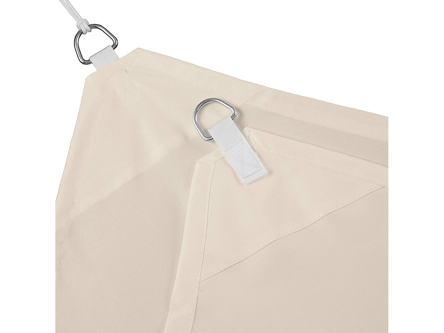 Voile d'ombrage carré 5 beige 500 x 500 x 500 cm 13_0002942_4