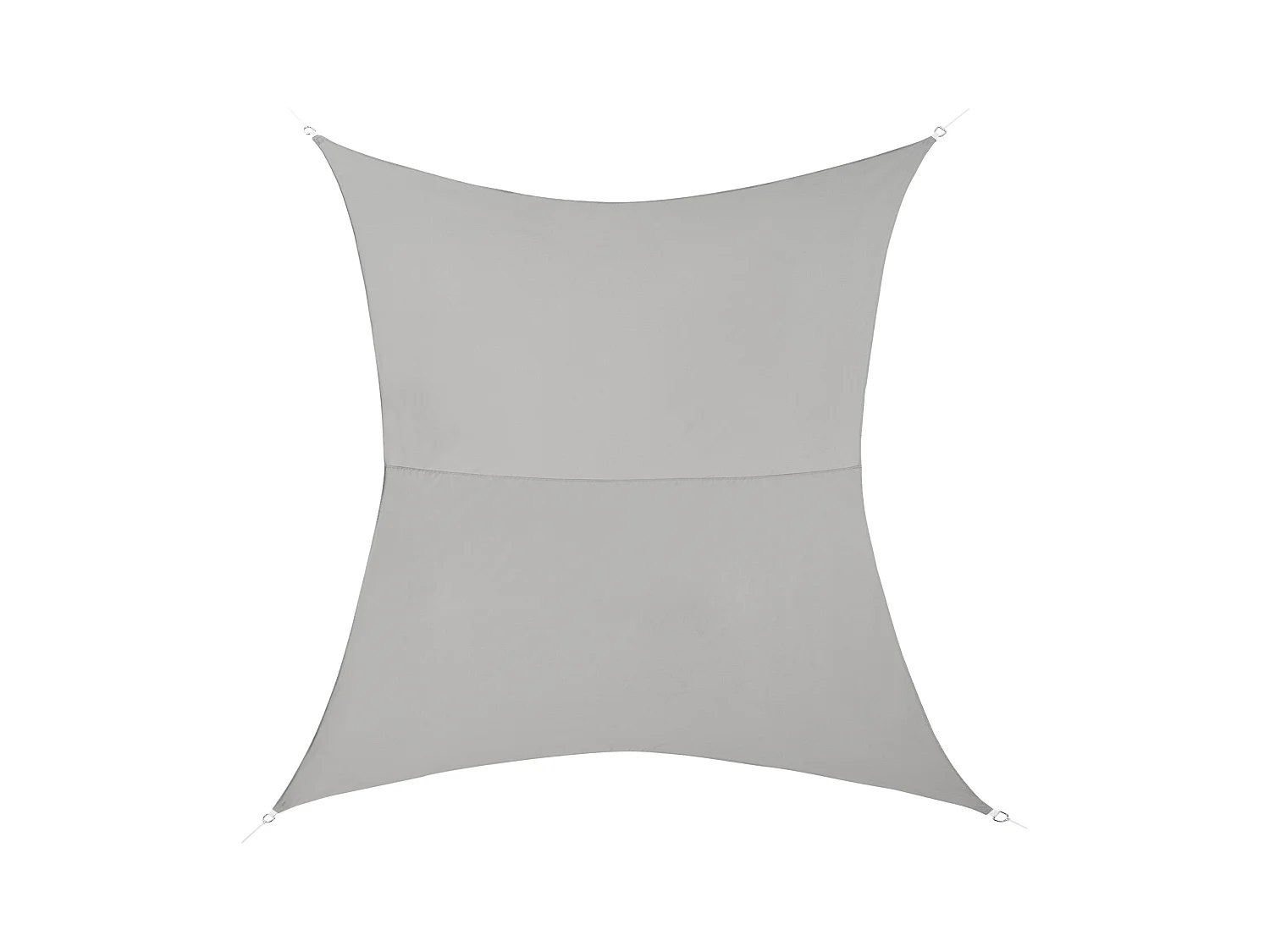 Voile d'ombrage toile de grise 400 x 200 x 200 cm 03_0004598