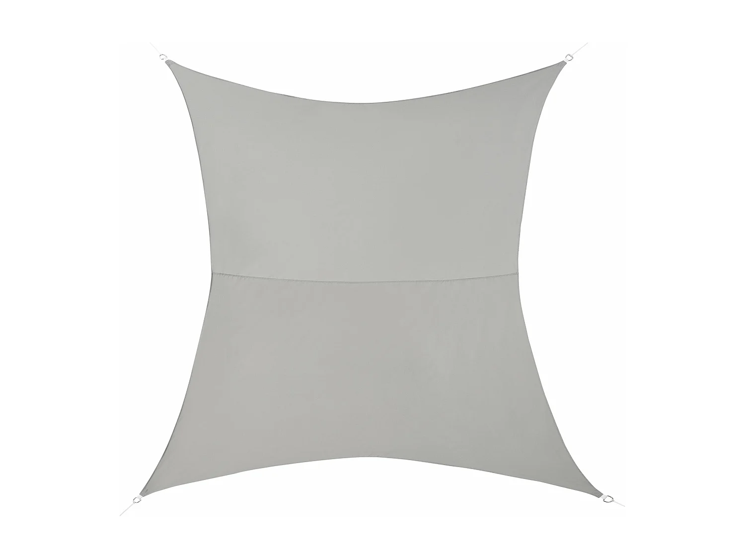 Tela protectora para vela de poliéster poliuretano 3 x 4 m gris claro 03_0004599