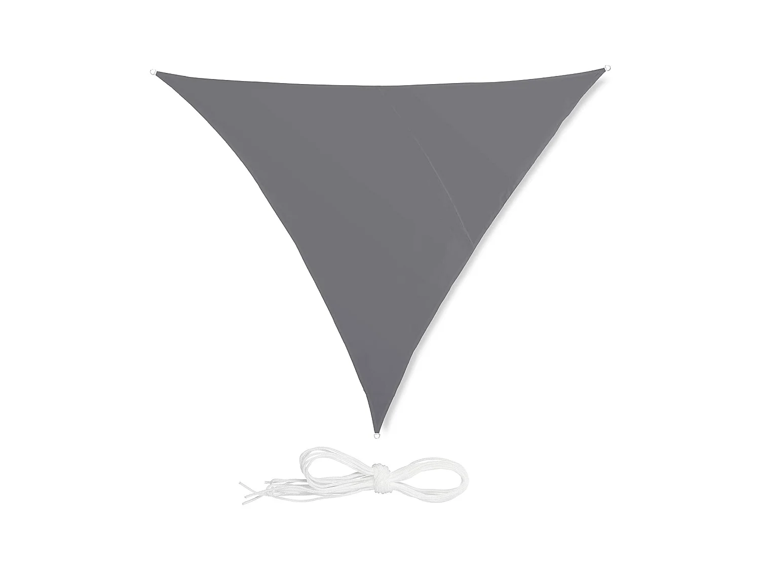 Voile d'ombrage triangle 4 grise 400 x 400 x 400 cm 13_0002940_2