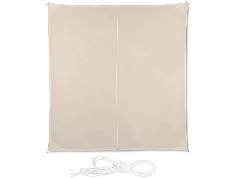 Voile d’ombrage carré 3 beige 300 x 300 x 300 cm 13_0002942_2