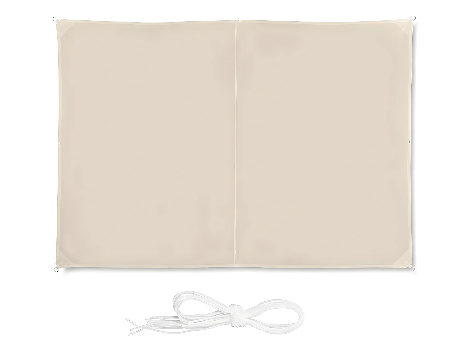 Voile d'ombrage rectangle 2 beige 200 x 300 x 300 cm 13_0002930