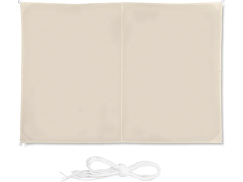 Voile d'ombrage rectangle 2 beige 200 x 300 x 300 cm 13_0002930