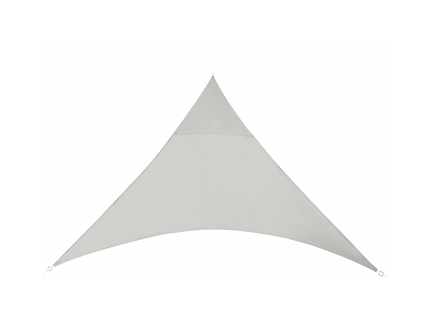 Voile d'ombrage toile solaire grise 360 x 360 x 360 cm 03_0004613