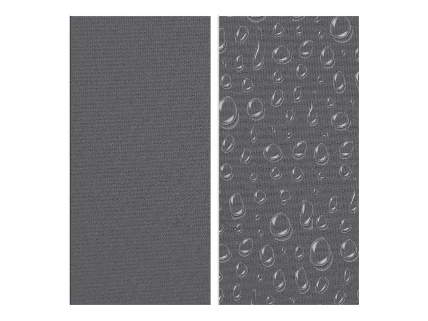 Voile d'ombrage rectangle 4 grise 400 x 400 x 300 cm 13_0002933_4