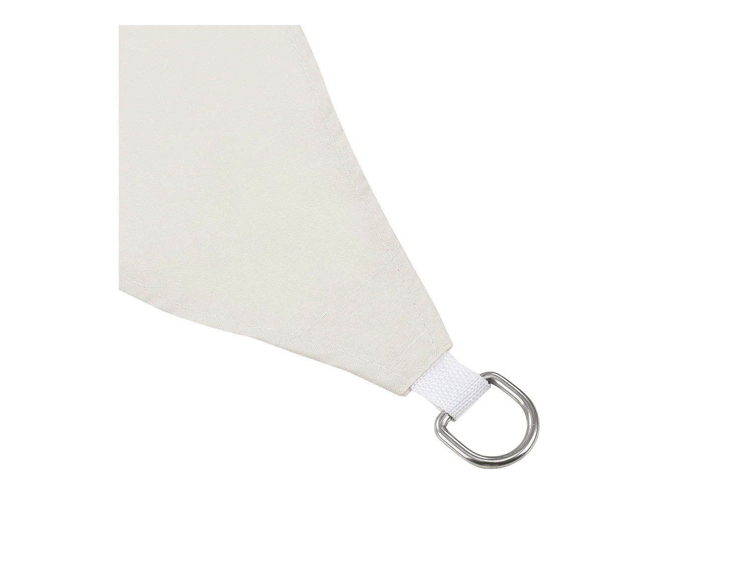 Voile toile d'ombrage de protection beige 200 x 300 x 300 cm 03_0004592