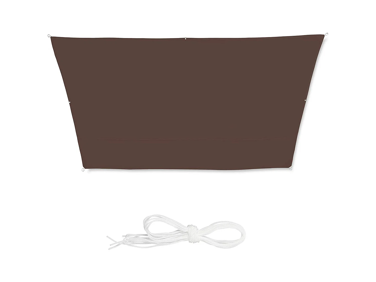 Voile d'ombrage trapèze 3 marron 300 x 400 x 200 cm 13_0002936